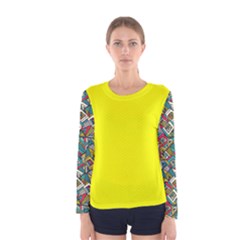 pattern - Women s Long Sleeve Tee