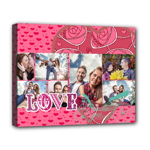 love - Deluxe Canvas 20 x 16 (Stretched) love - Deluxe Canvas 20 x 16 (Stretched)