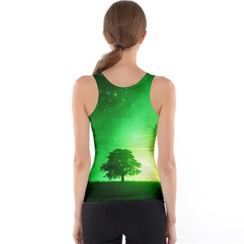 Women s Basic Tank Top Back