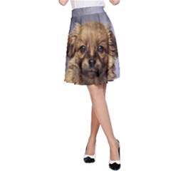Puppy-01 - A-Line Skirt