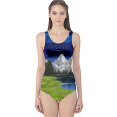 Moon - One Piece Swimsuit