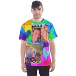 Rainbow Stitch Shirt - Men s Sport Mesh Tee