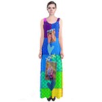 Rainbow Stitch - Sleeveless Maxi Dress