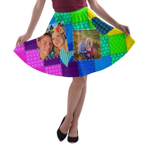 A-line Skater Skirt 