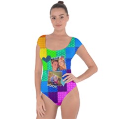 Rainbow Stitch - Short Sleeve Leotard 