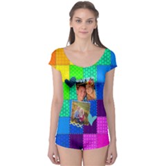 Rainbow Stitch - Boyleg Leotard 