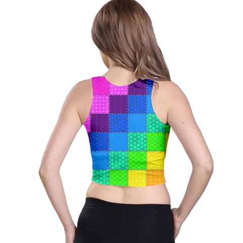 Racer Back Crop Top 