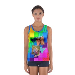 Rainbow Stitch - Sport Tank Top 