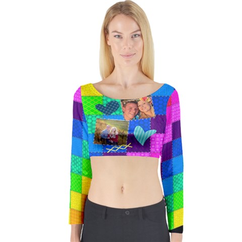 Long Sleeve Crop Top 