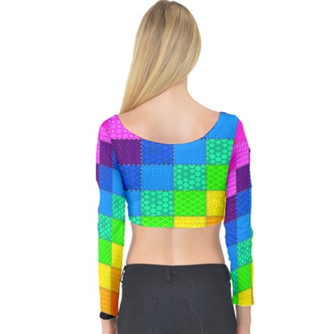 Long Sleeve Crop Top 