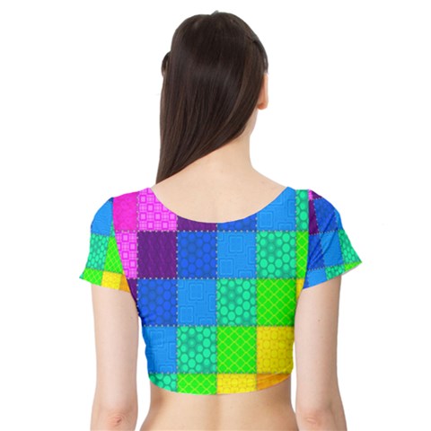 Short Sleeve Crop Top 