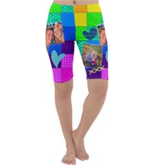 Rainbow Stitch - Cropped Leggings 