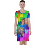 Rainbow Stitch - Short Sleeve Nightdress