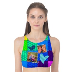 Rainbow Stitch - Tank Bikini Top