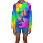 Rainbow Stitch - Kids  Long Sleeve Swimwear