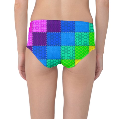 Mid-Waist Bikini Bottoms 