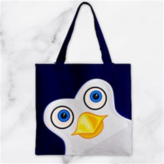 Zipper Grocery Tote Bag 