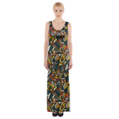 partten - Thigh Split Maxi Dress