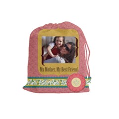 mothers day - Drawstring Pouch (Large) mothers day - Drawstring Pouch (Large)