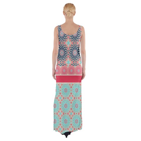 Thigh Split Maxi Dress 