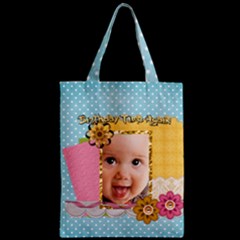 Zipper Classic Tote Bag 