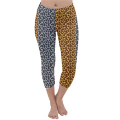 animal skin - Capri Winter Leggings 