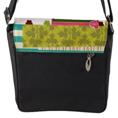 Flap Closure Messenger Bag (S) 