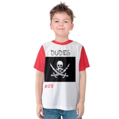 Dudes with Tudes shirt - Kids  Cotton T-Shirt