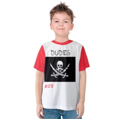 Dudes with Tudes shirt - Kids  Cotton Tee