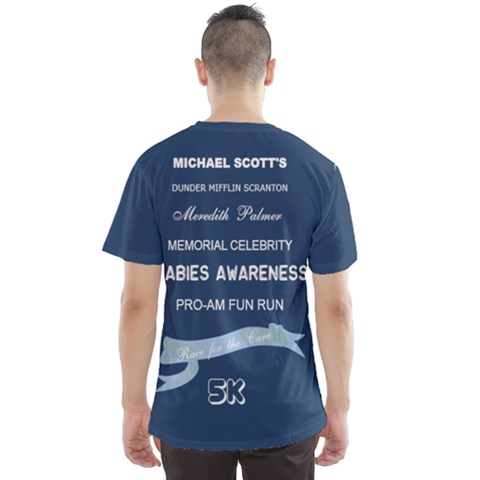 Men s Sport Mesh T-Shirt Back