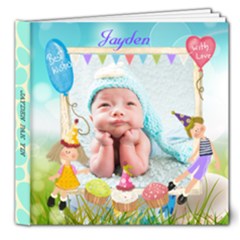 Jayden-baby blue-v - 8x8 Deluxe Photo Book (20 pages)