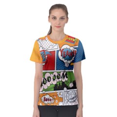 comic - Women s Sport Mesh T-Shirt
