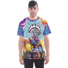 sunrise robot men sports tshirt - Men s Sport Mesh T-Shirt