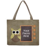 Owl Tote - Mini Tote Bag