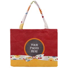 Bright Flowers Tote - Mini Tote Bag