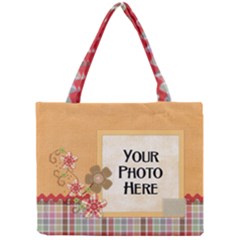 Soft Flowers Tote - Mini Tote Bag