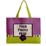 Purple and Stripes Tote - Mini Tote Bag