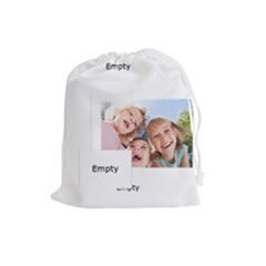 summer time - Drawstring Pouch (Large)