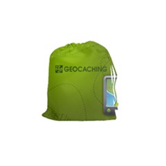 Geocaching pouch for Ange Heureux - Drawstring Pouch (Small)