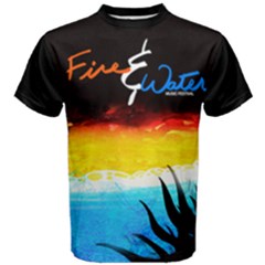 Fire & Water Tshirt2 - Men s Cotton T-Shirt