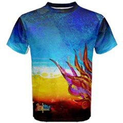 Fire & Water Tshirt1 - Men s Cotton T-Shirt