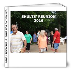 SHULTS  BREAKFAST 2016 - 8x8 Photo Book (20 pages)