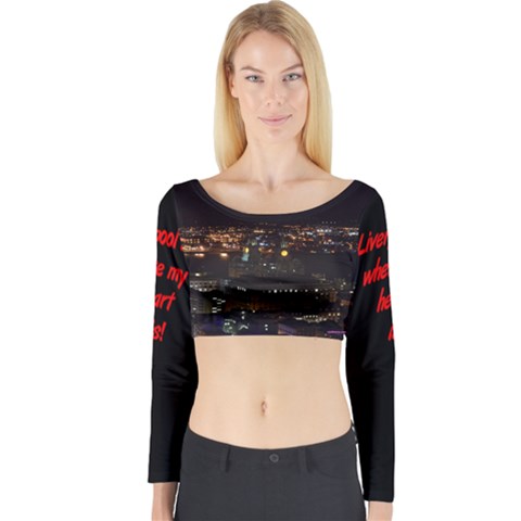 Long Sleeve Crop Top 