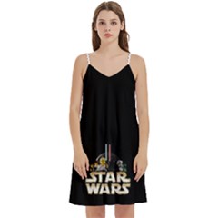 Mini Camis Dress With Pockets