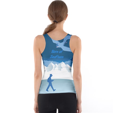 Women s Basic Tank Top Back