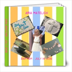 Aria Baptism - 8x8 Photo Book (20 pages)