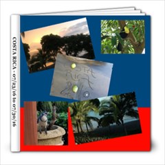 costa rica 2016 - 8x8 Photo Book (20 pages)