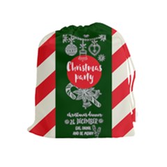 xmas - Drawstring Pouch (XL)