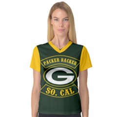 V-Neck Sport Mesh T-Shirt