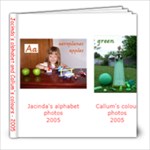 alphabet and colour photos - 8x8 Photo Book (30 pages)